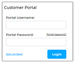 Customer Portal Login